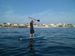SUP stand up paddle surf Guincho, Cascais, Lisbon