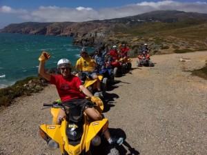Passeio Moto 4 Cascais, Guincho e Parque natural Sintra