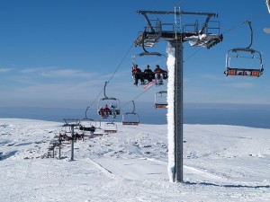 Ski resort Serra Estrela, Portugal