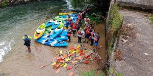 Kayaking and Canoeing in Central Portugal. Tomar, Almourol castle and Constancia