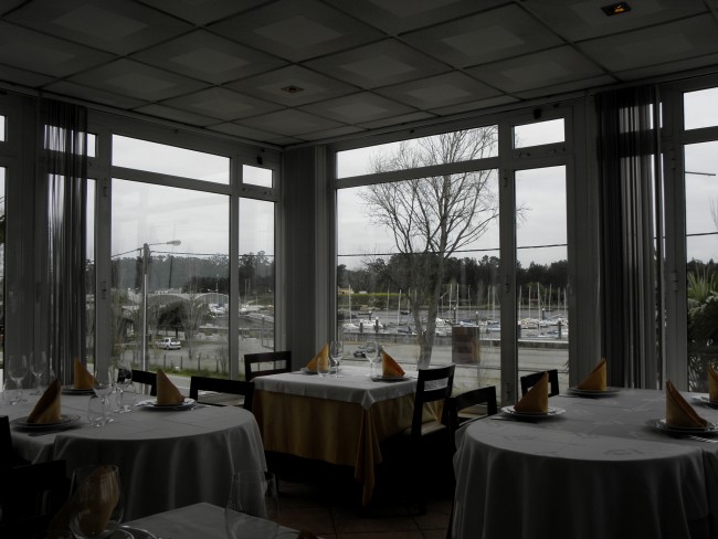 Vista panoramica Sala refeiçoes 1ª andar, restaurante Oxalá, Carregal do Sul, Ovar