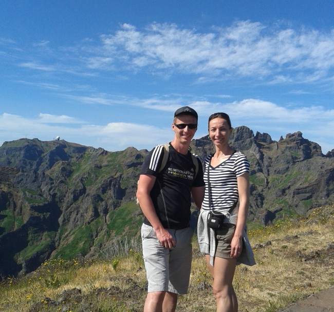 Madeira mountain trekking