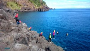Coasteering, Sao Jorge, Azores