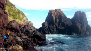 Coasteering, Sao Jorge, Azores