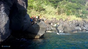 Coasteering, Sao Jorge, Azores