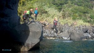 Coasteering, Sao Jorge, Azores