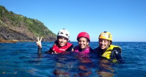 Coasteering, Sao Jorge, Azores