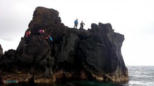 Coasteering, Sao Jorge, Azores