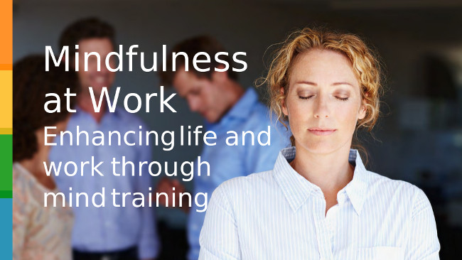 mindfulness guide to accompany the workshops