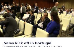 Your Sales kick off event in Portugal