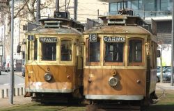 Vintage tram tours, Porto