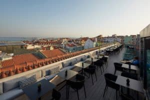 Lumi rooftop restaurant and venue, Lisbon